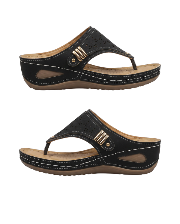 Wedge Herringbone Sandals