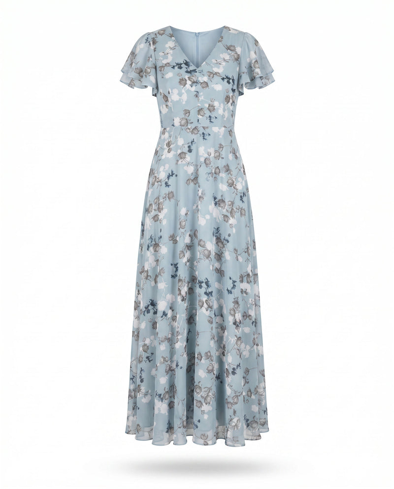 Floating Wrap Dress