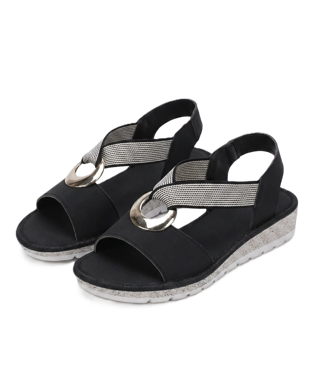 Rope Wedge Sandals