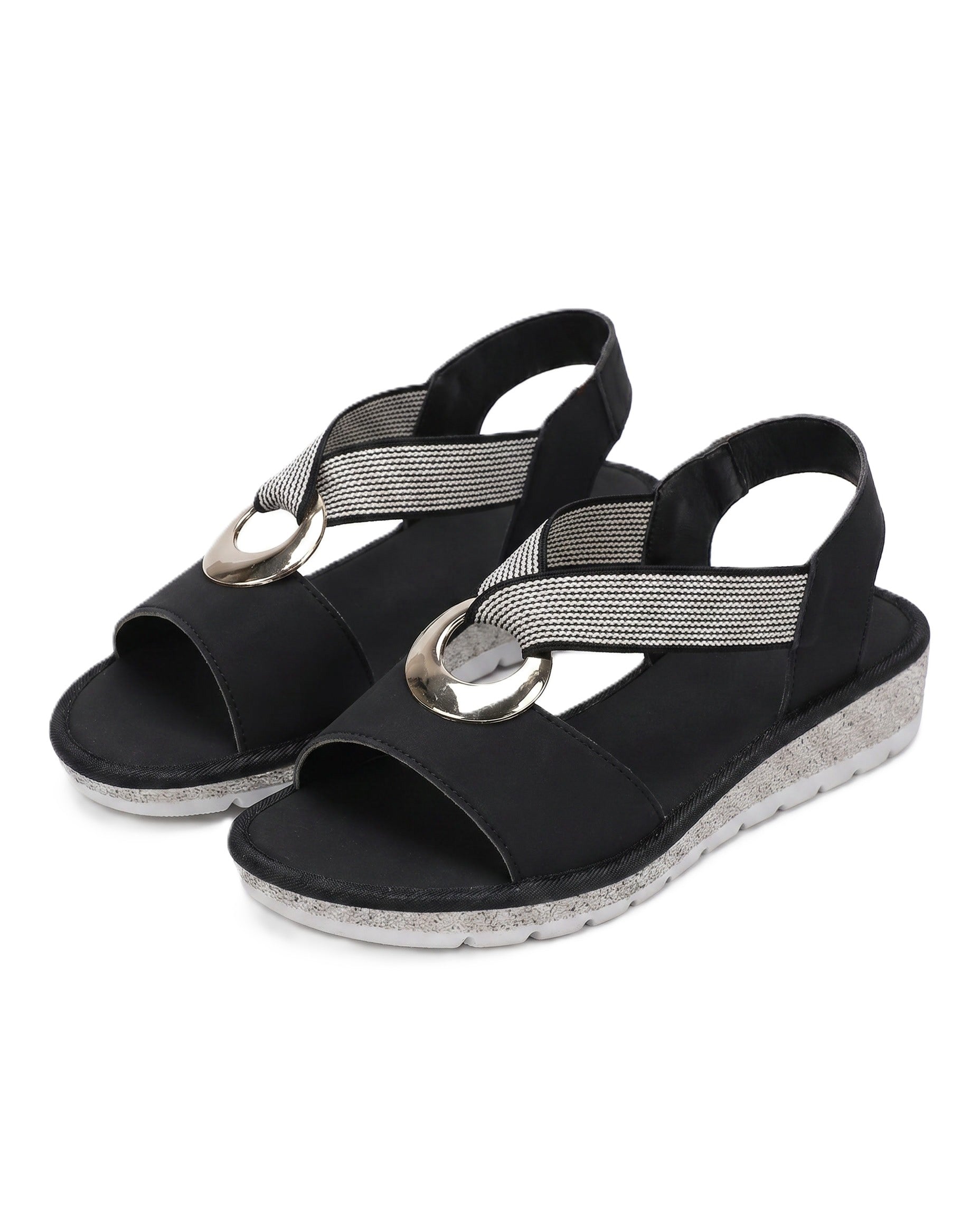 Rope Wedge Sandals
