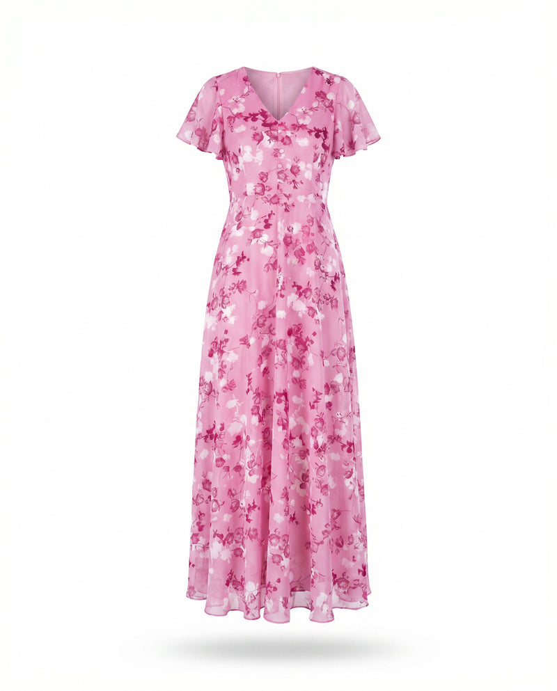 Floating Wrap Dress