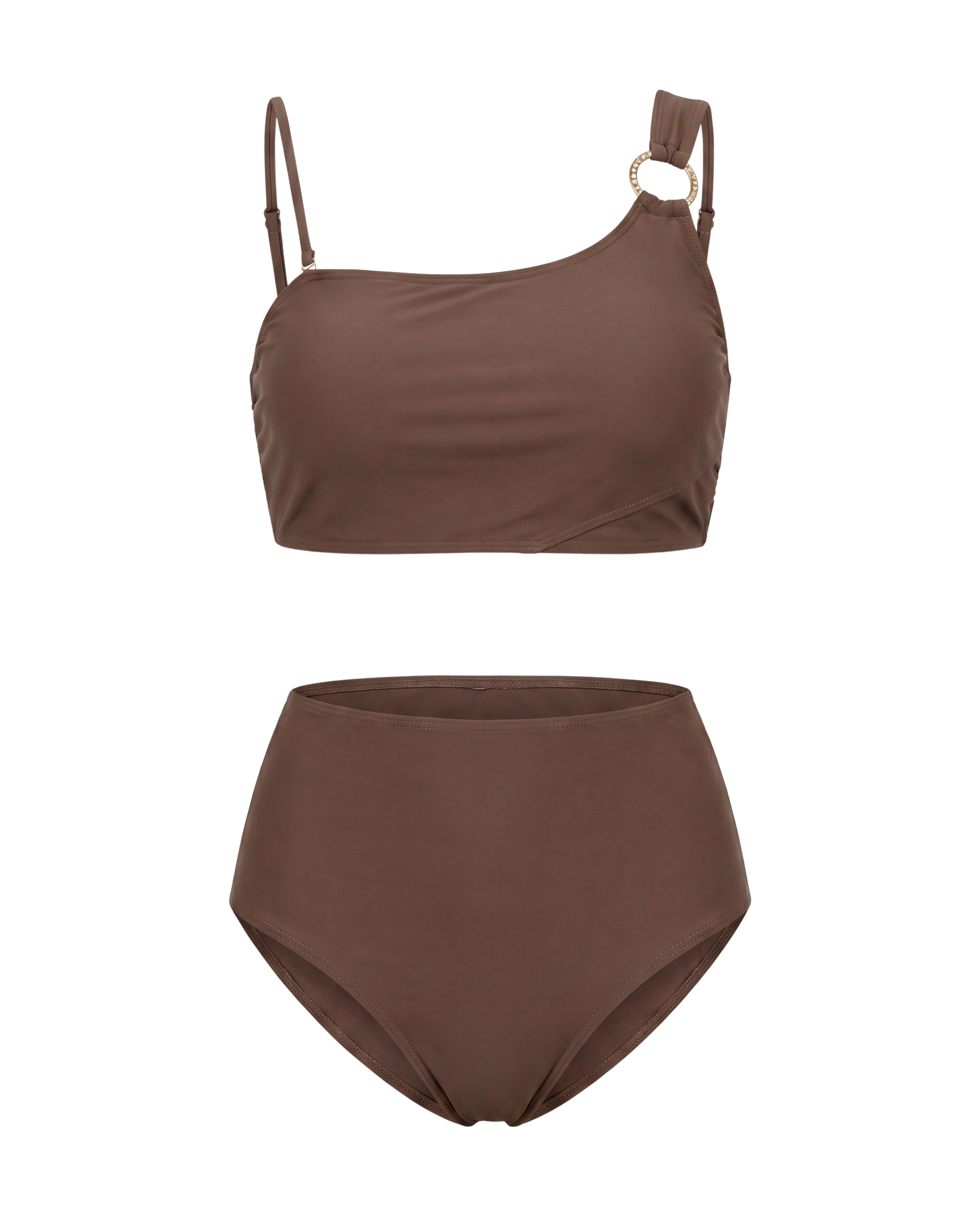 Solid Two-Piece Bikini