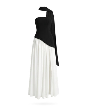 Black White