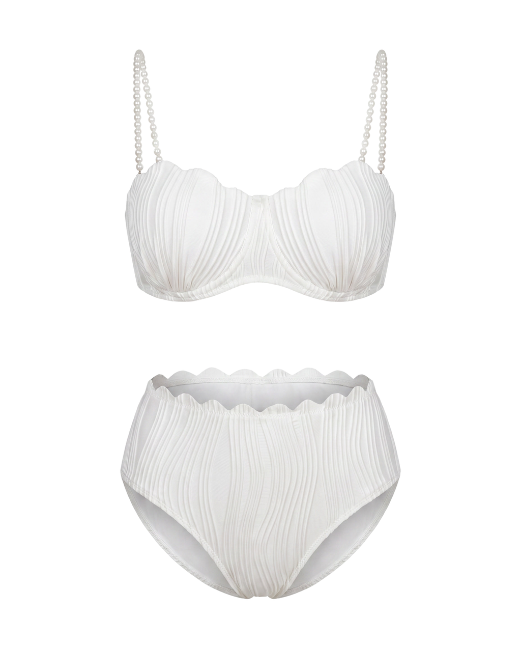 Monochrome Bikini Set