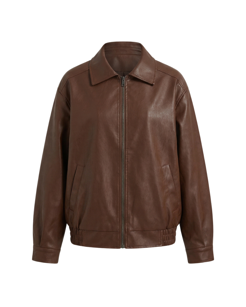 Vegan Leather Jacket