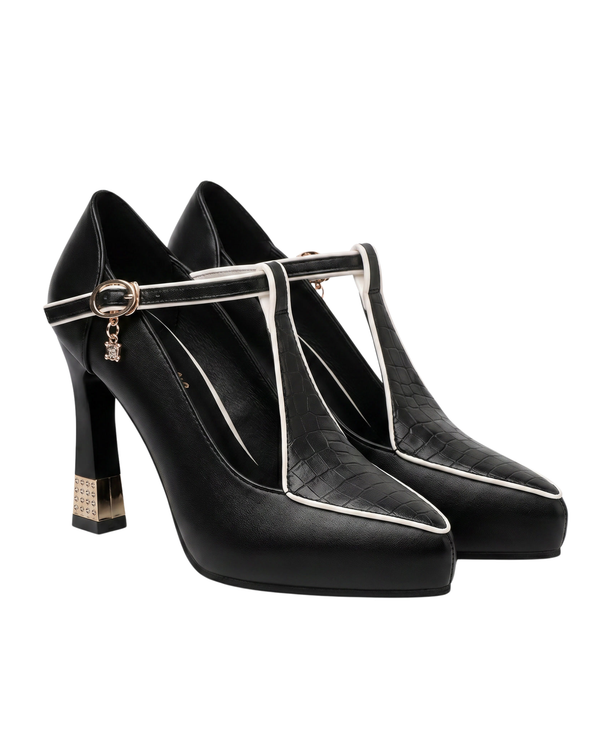 Block Heel Pumps