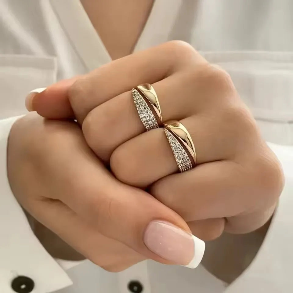 Sharp Cut Ring | 1 + 1 GRATIS