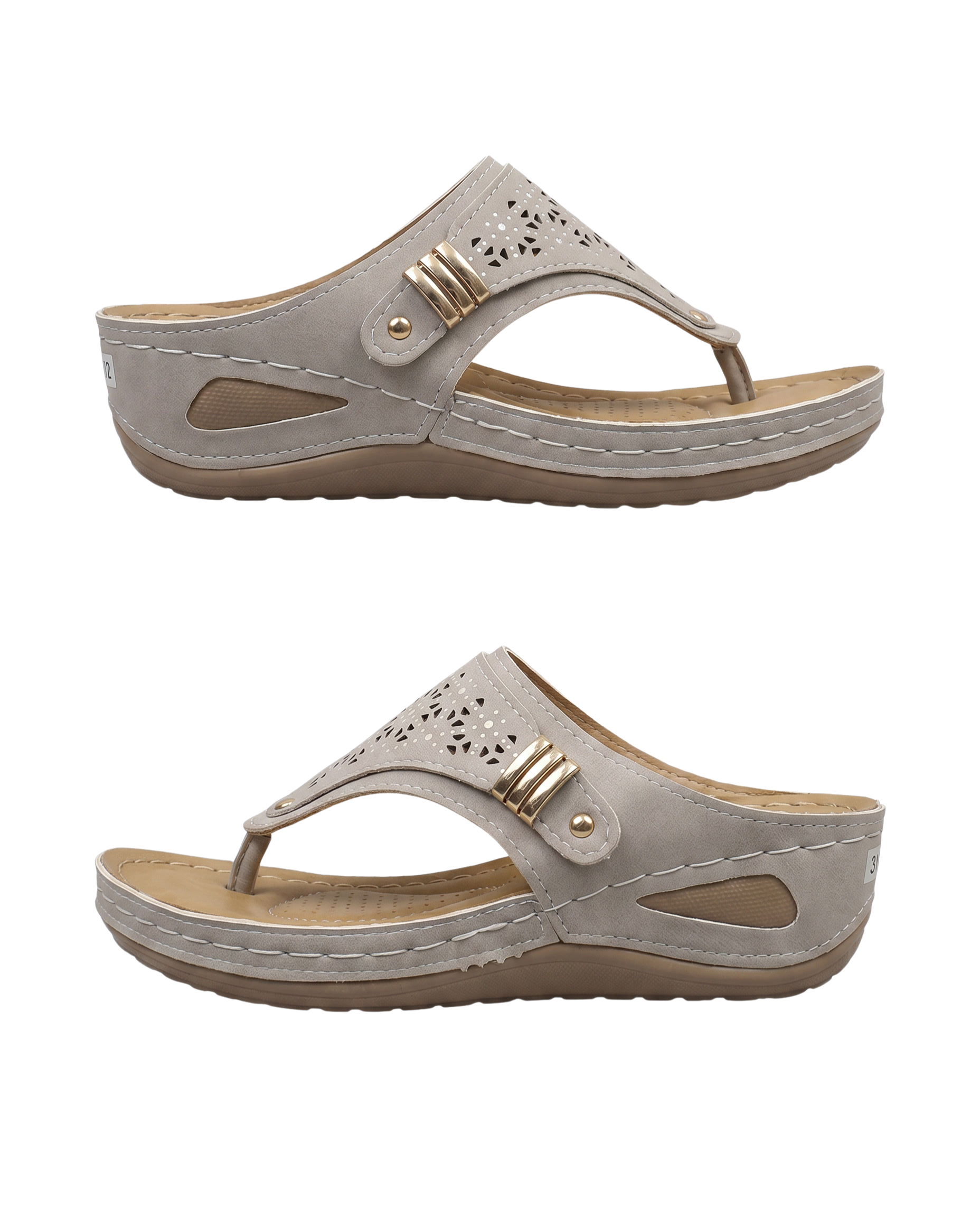 Wedge Herringbone Sandals