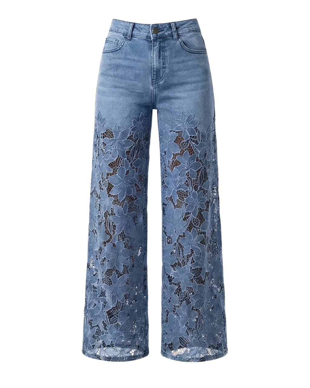 Lace Break Denim