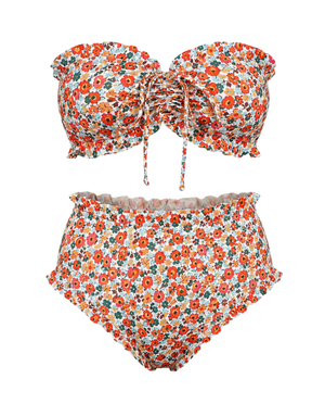 Red floral