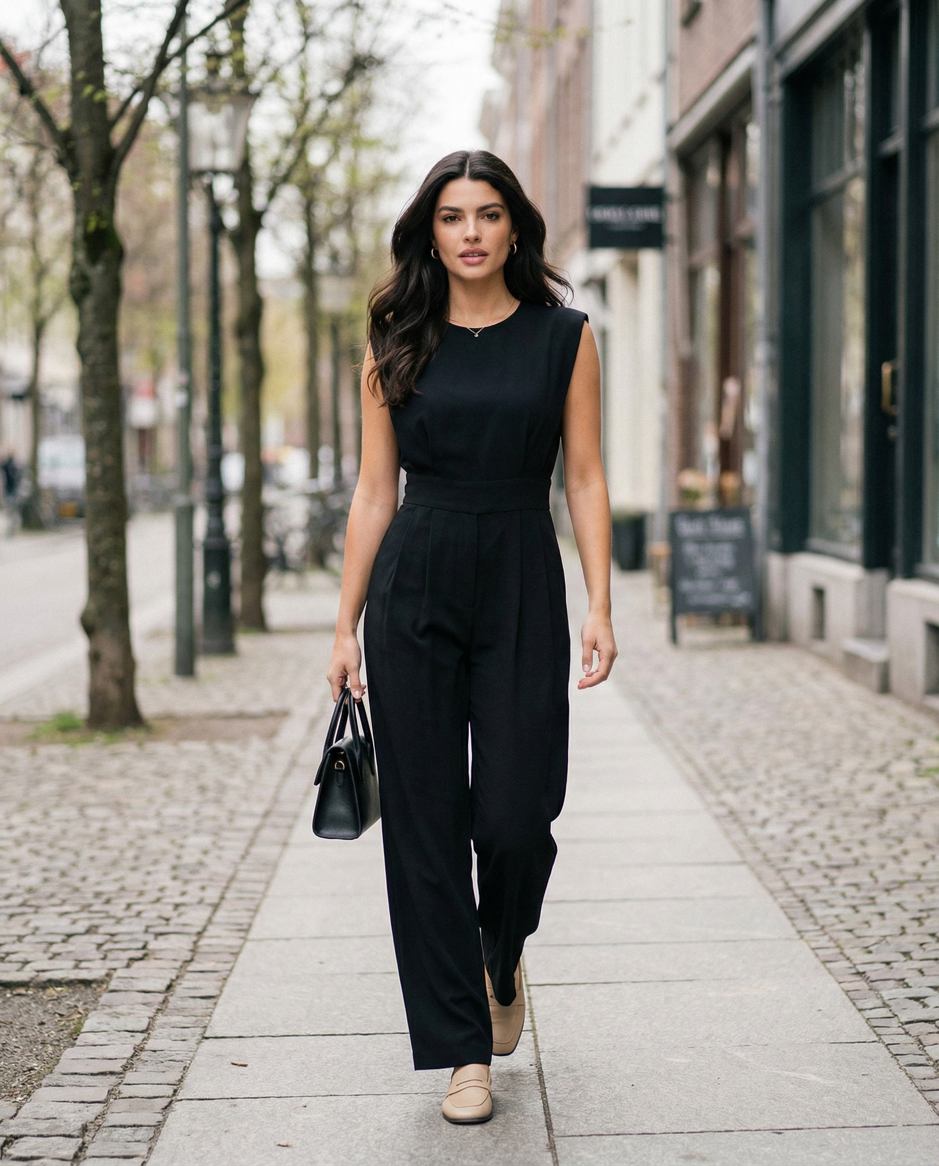 Structured Hour Jumpsuit