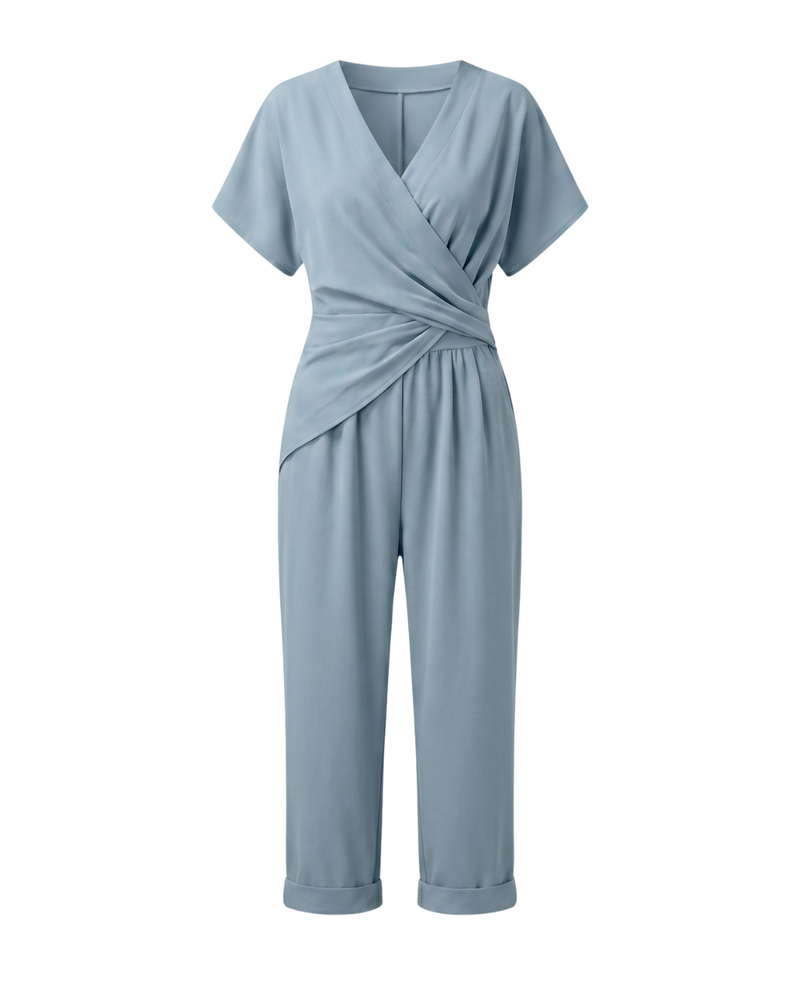 Soft Pleat Jumpsuit