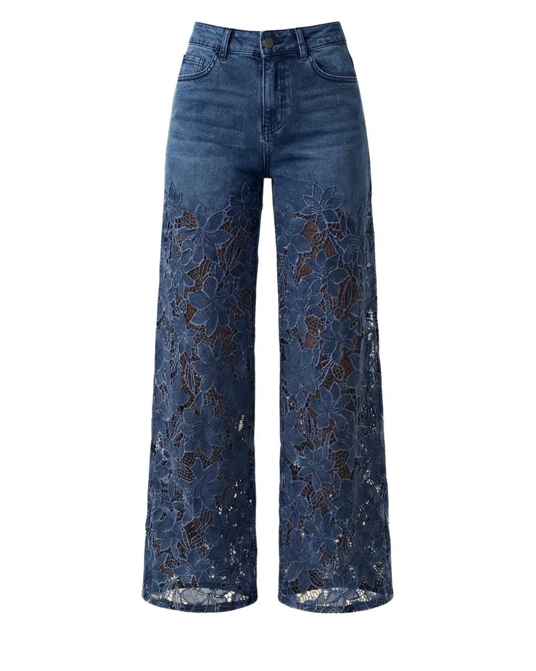 Lace Break Denim