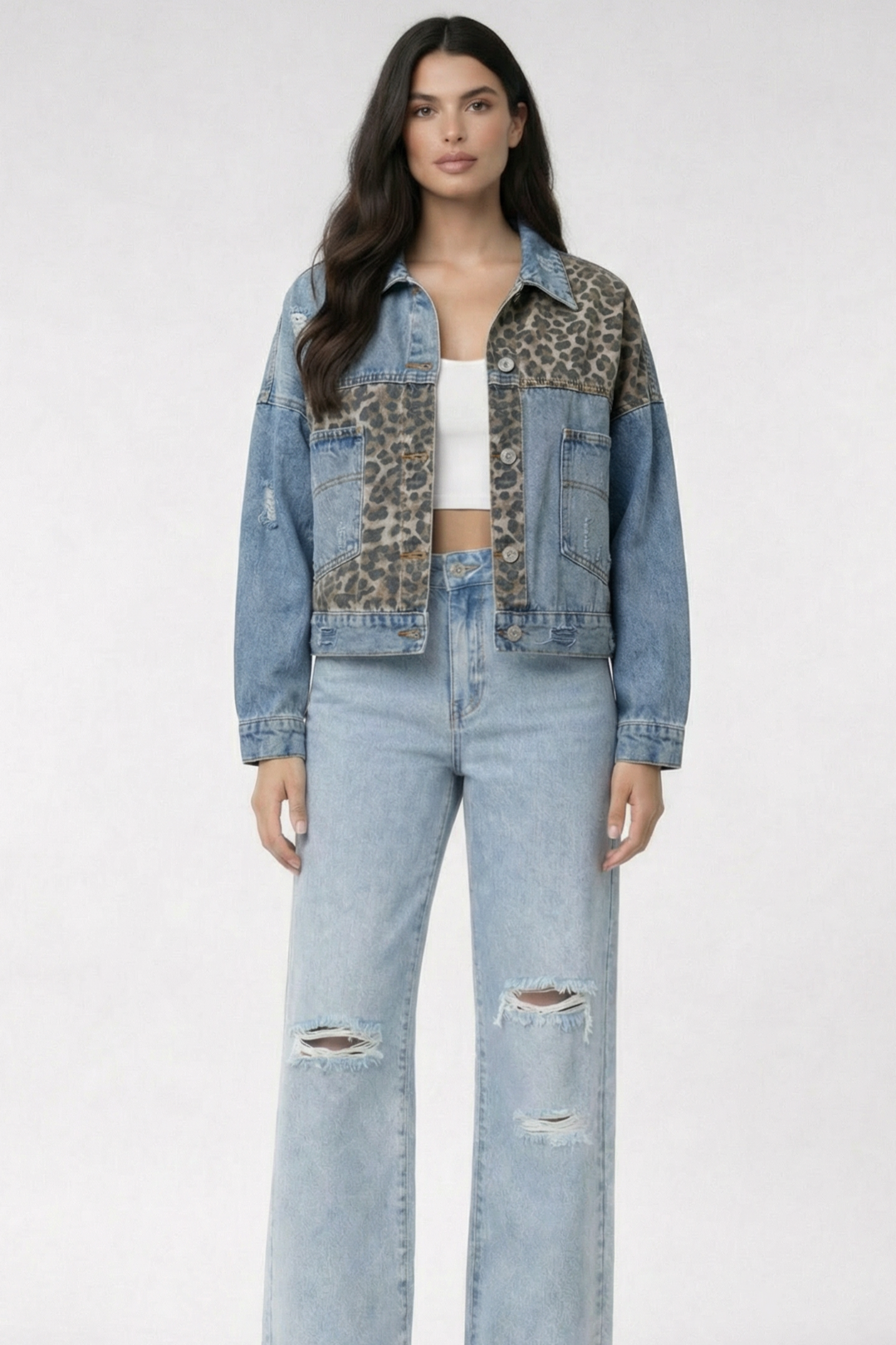 Midnight Leopard Jacket