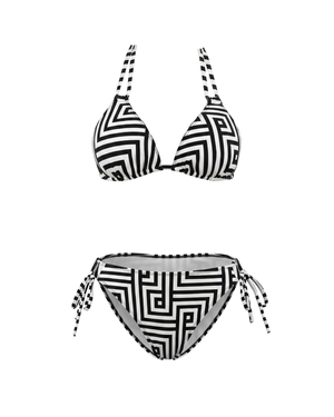 Black and white