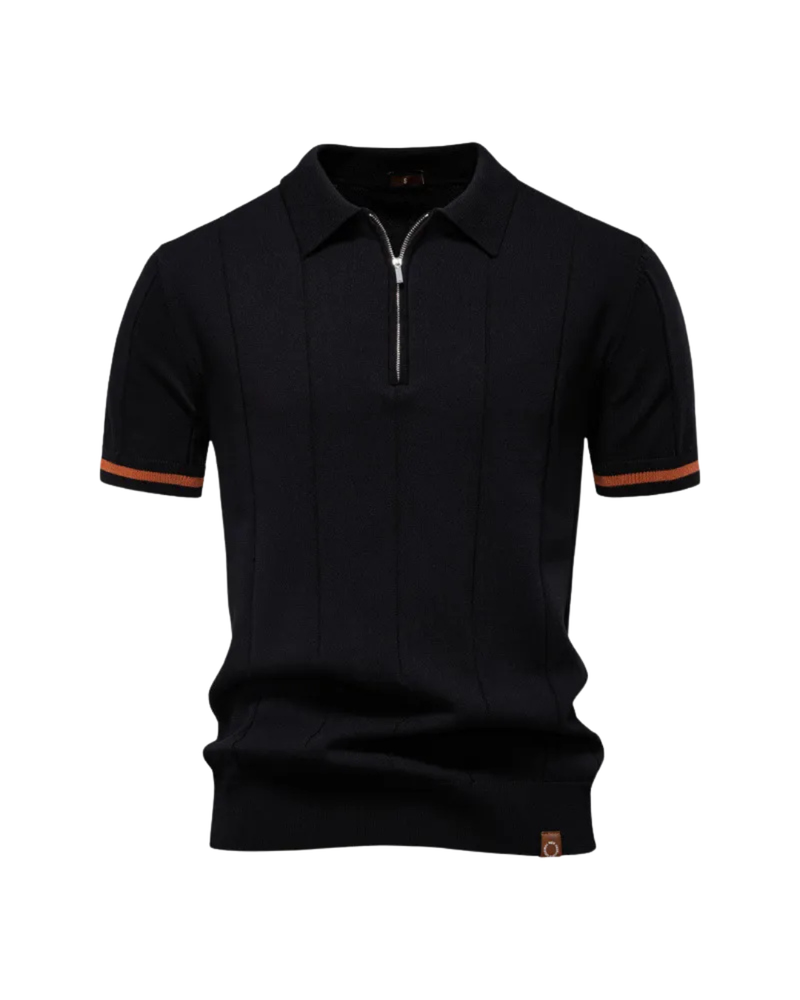 Clean Zip Polo