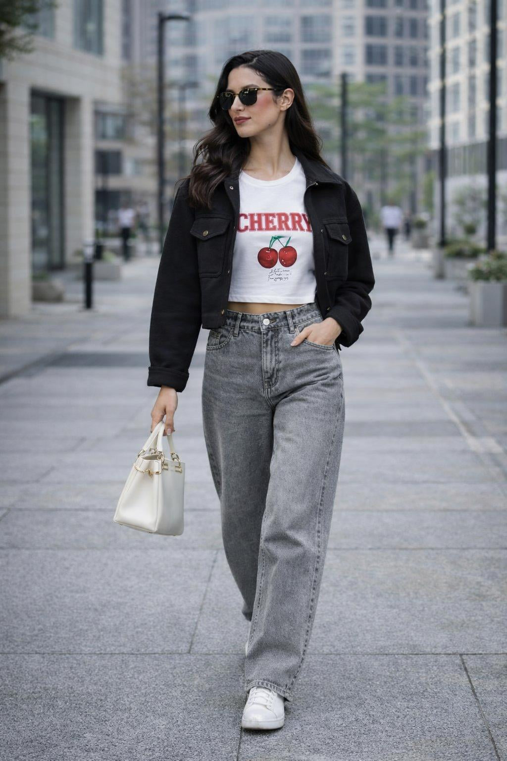 Ivory Straight Jeans