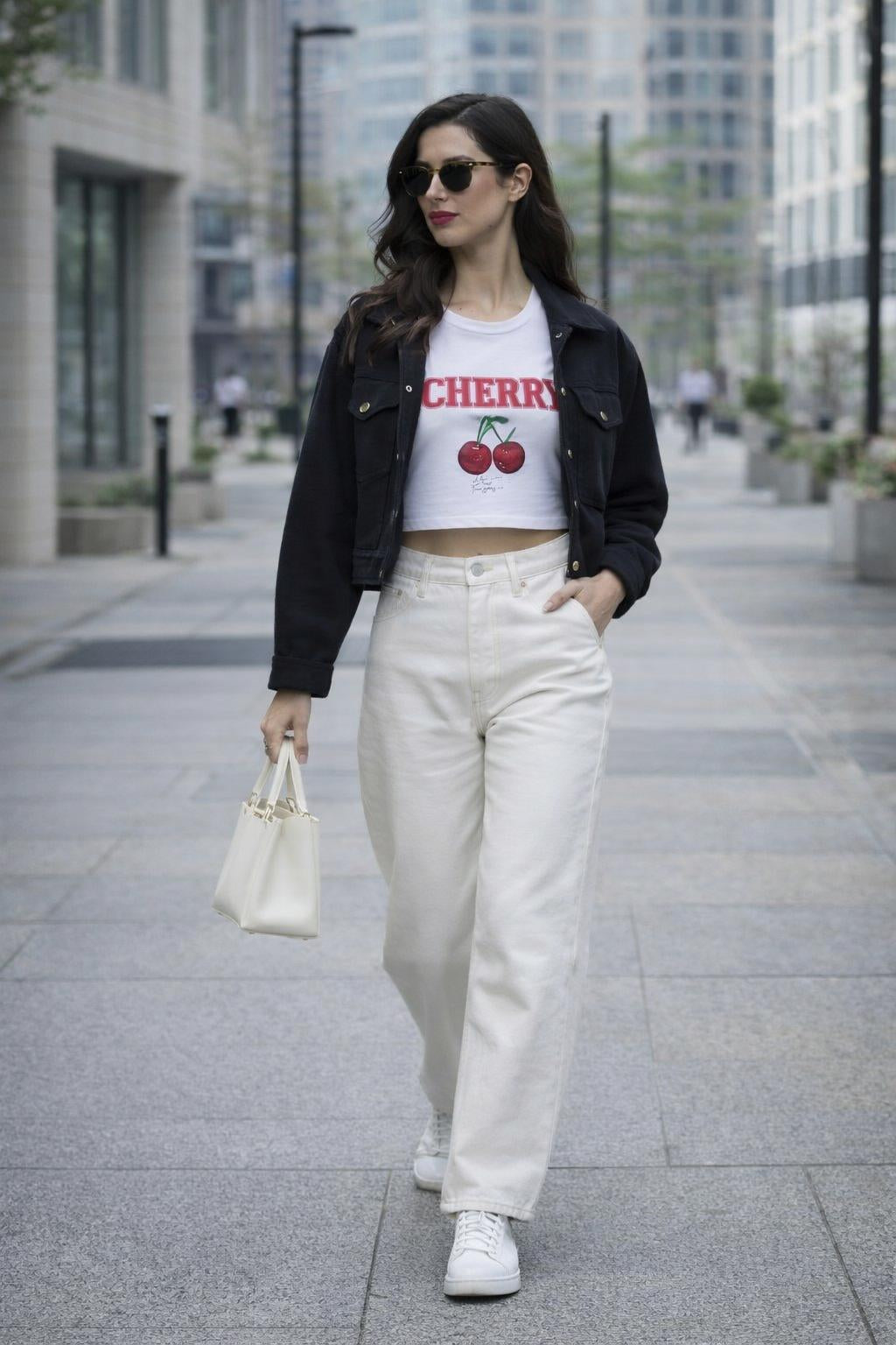 Ivory Straight Jeans