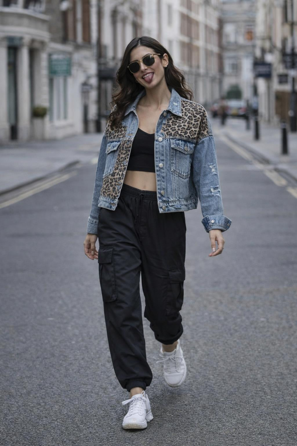 Midnight Leopard Jacket