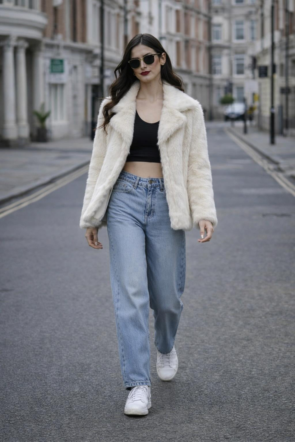 Luxury Faux Fur Jacket