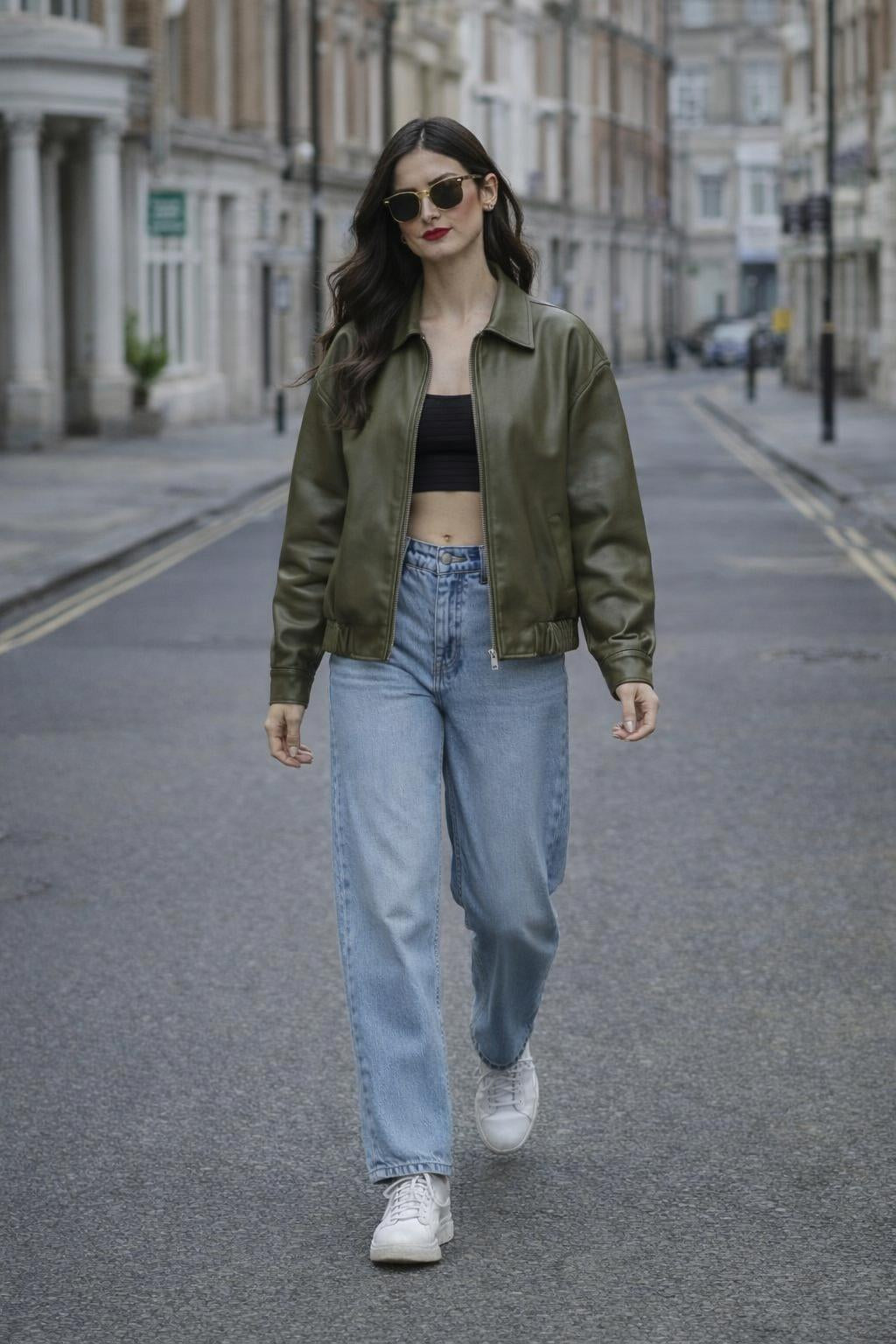 Vegan Leather Jacket