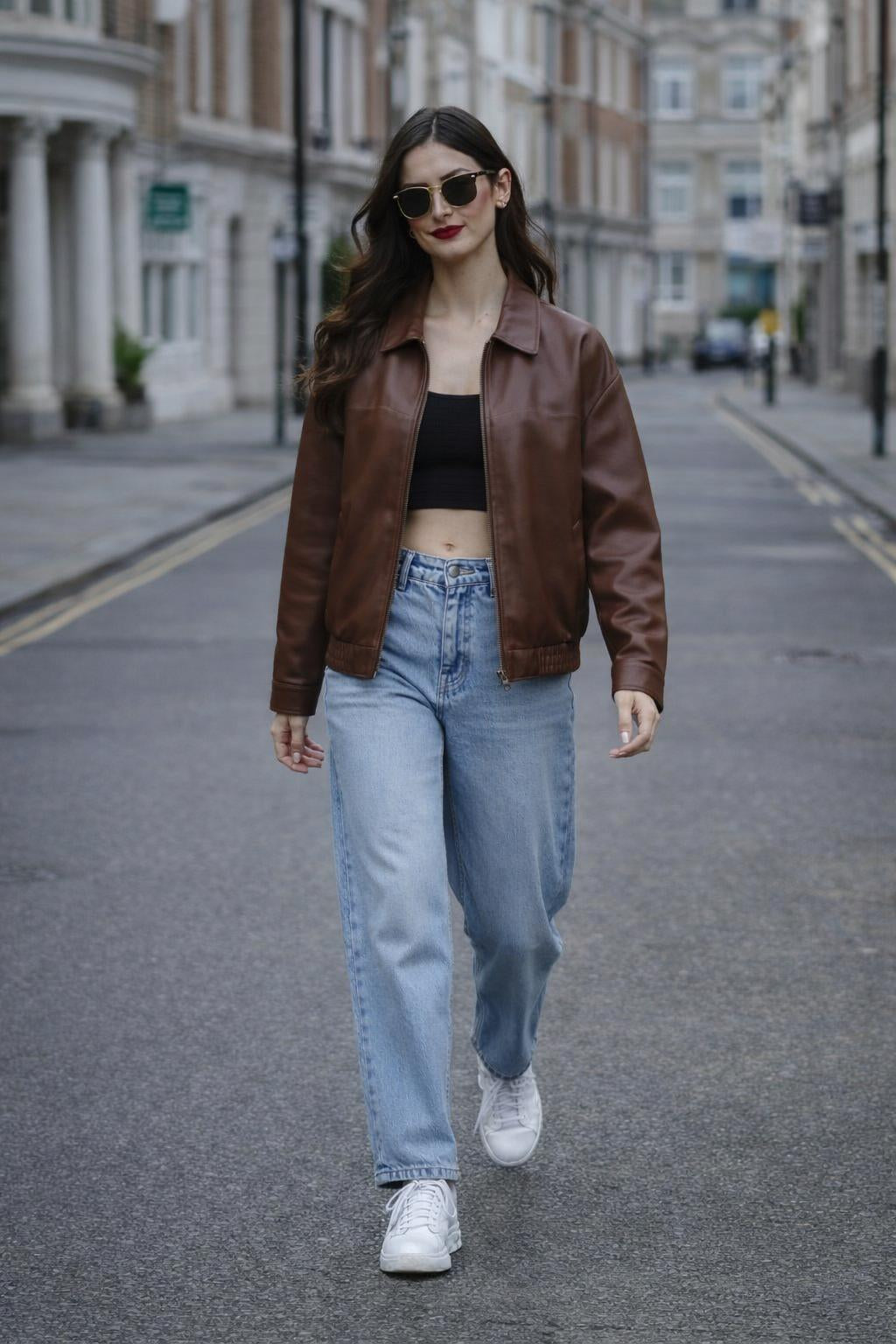 Vegan Leather Jacket