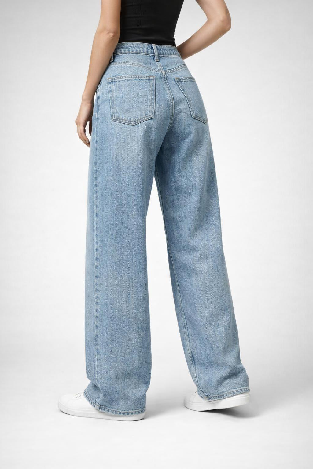 Ivory Straight Jeans