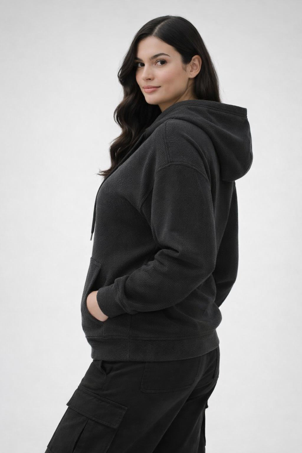 Soft Rib Hoodie