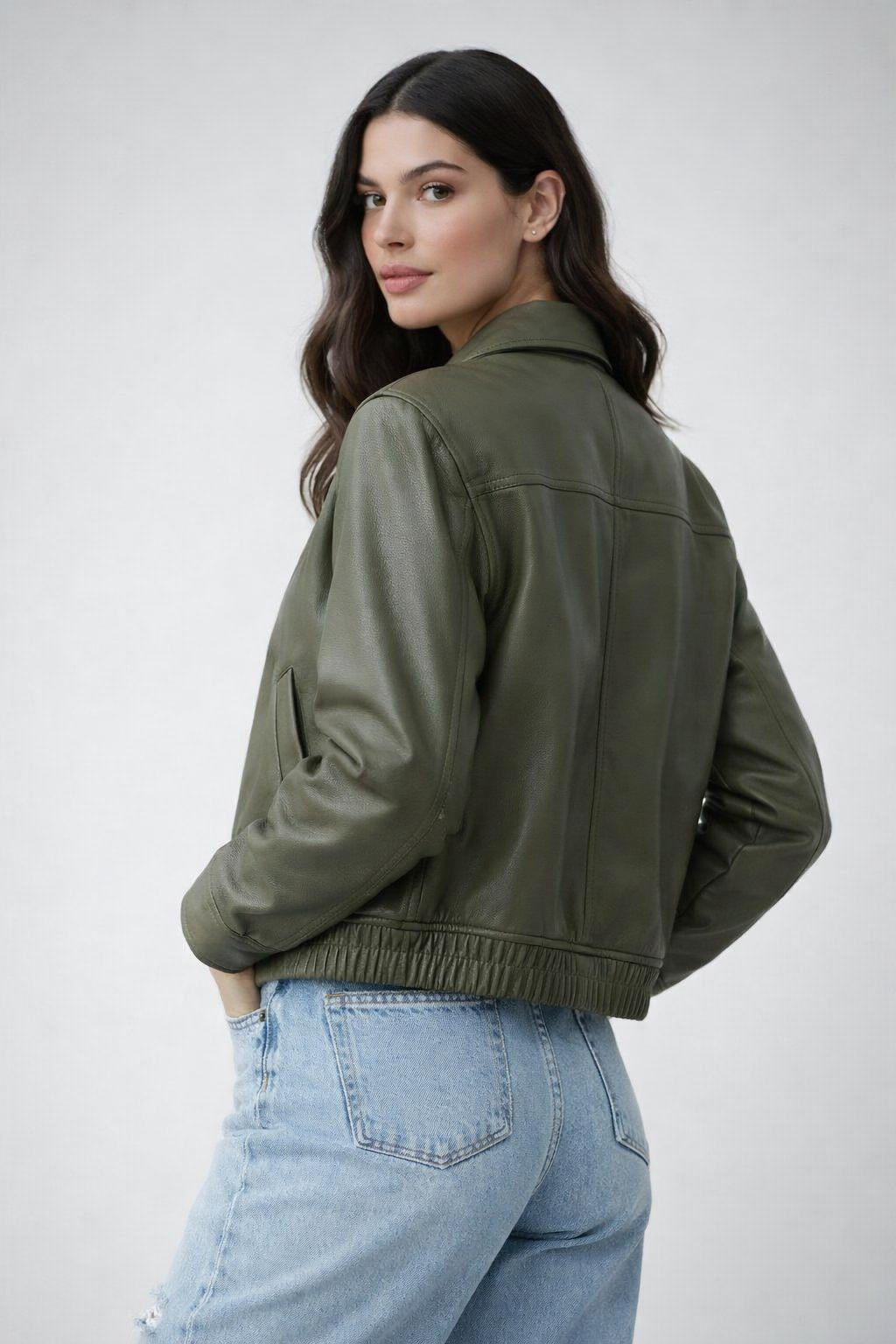 Vegan Leather Jacket