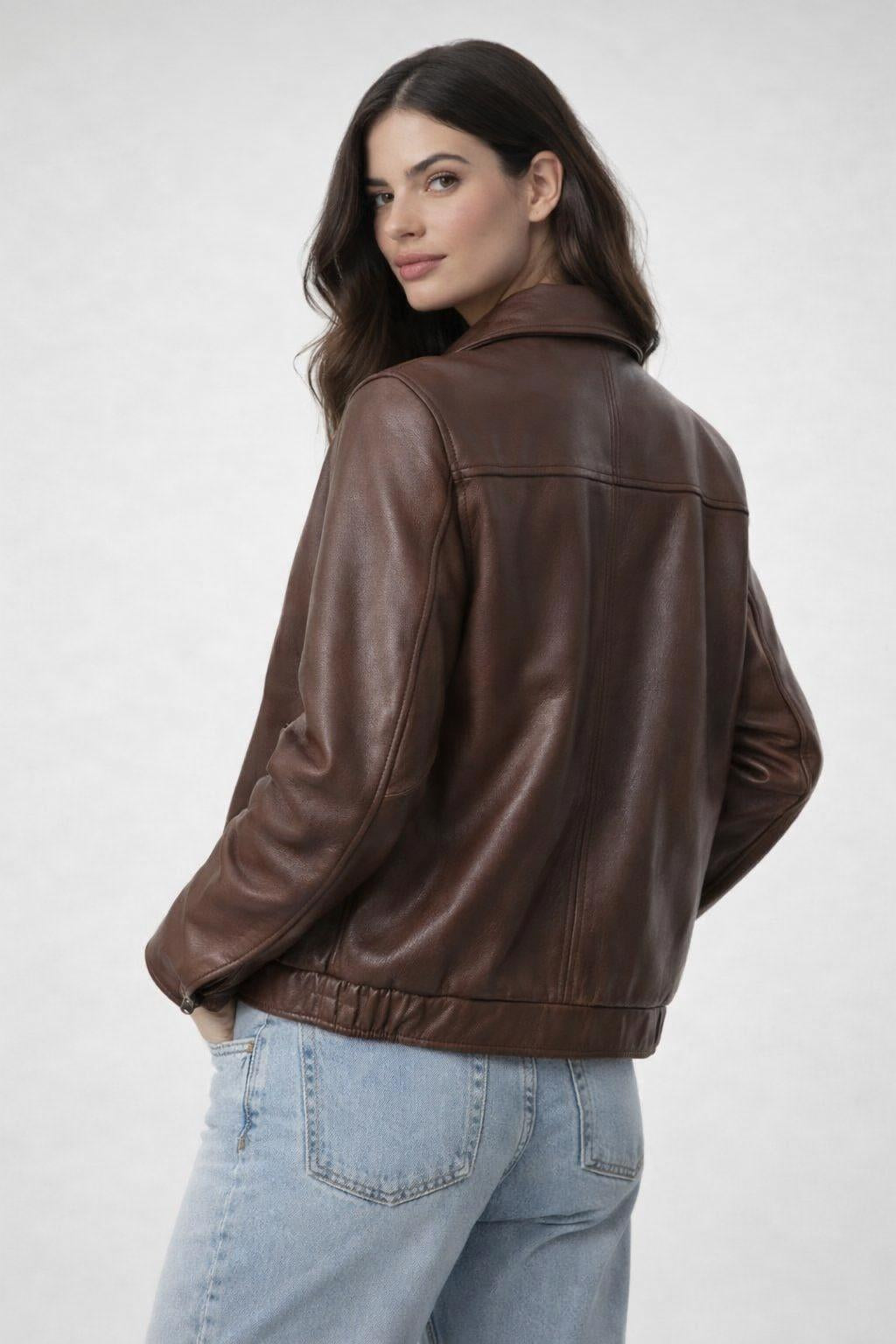 Vegan Leather Jacket