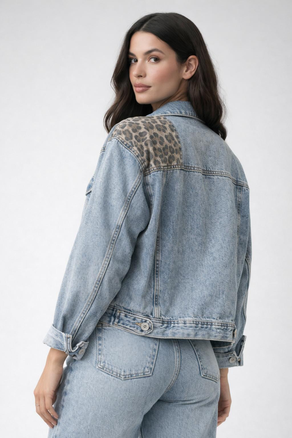 Midnight Leopard Jacket