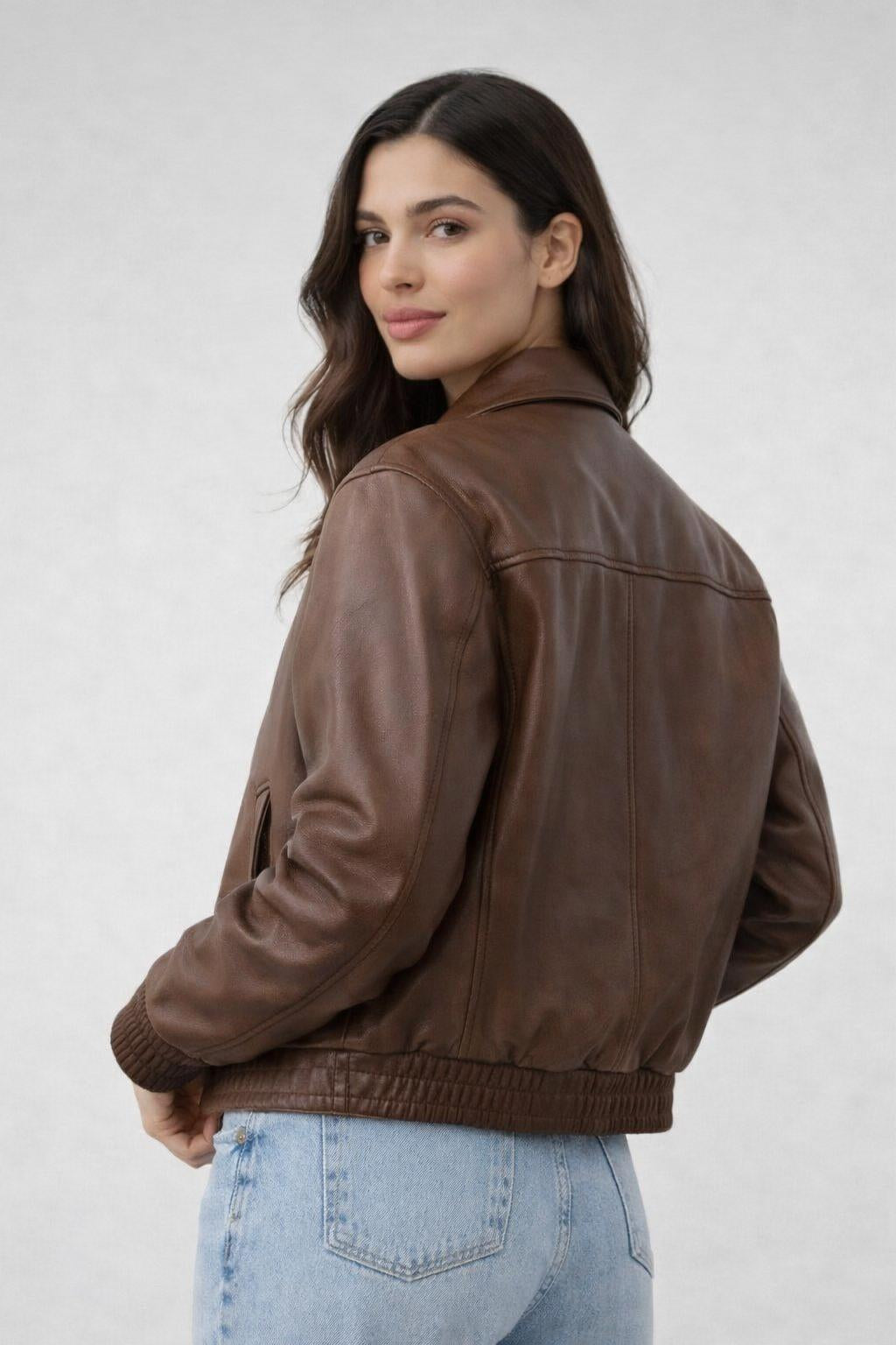 Vegan Leather Jacket