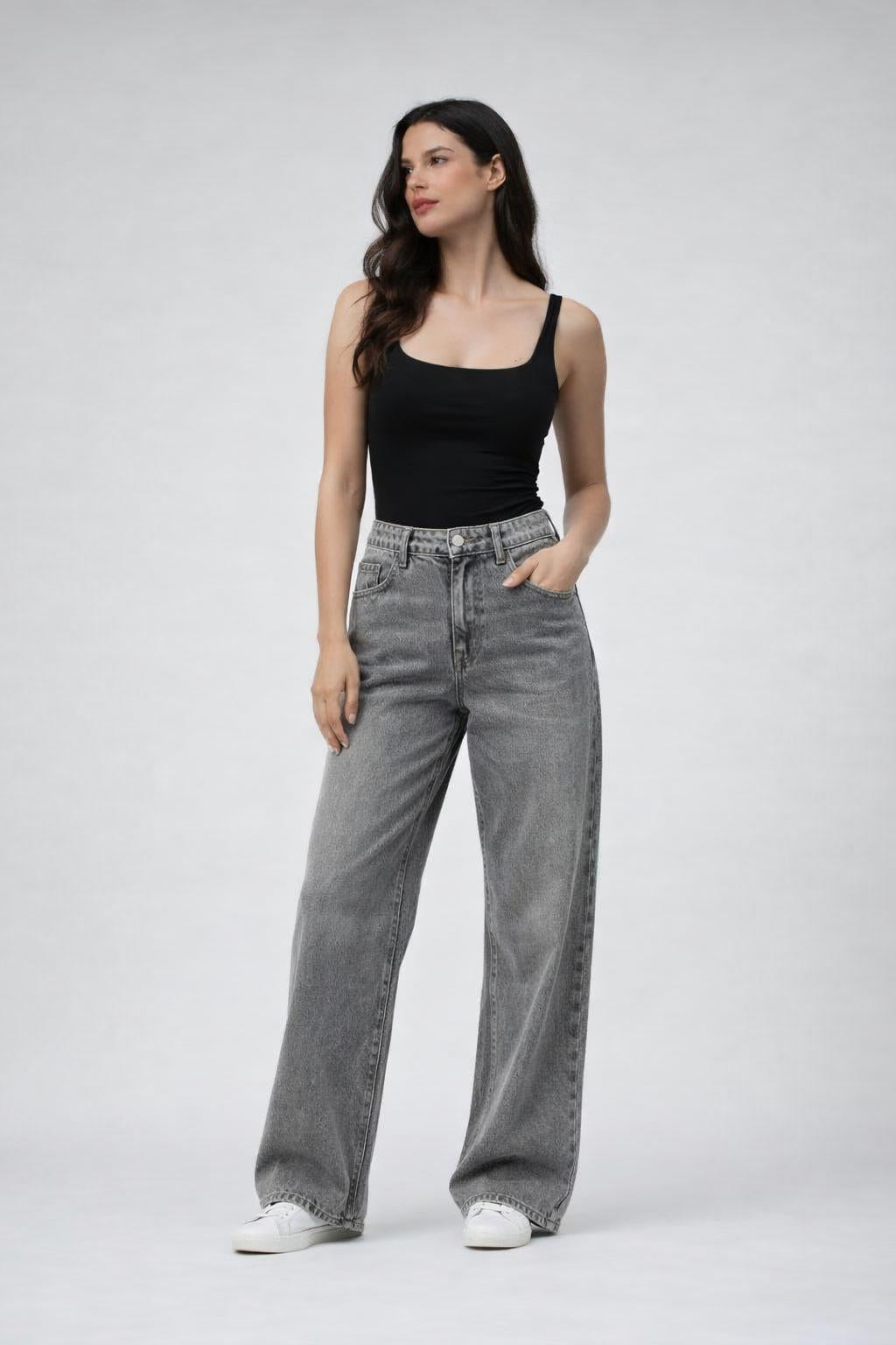 Ivory Straight Jeans