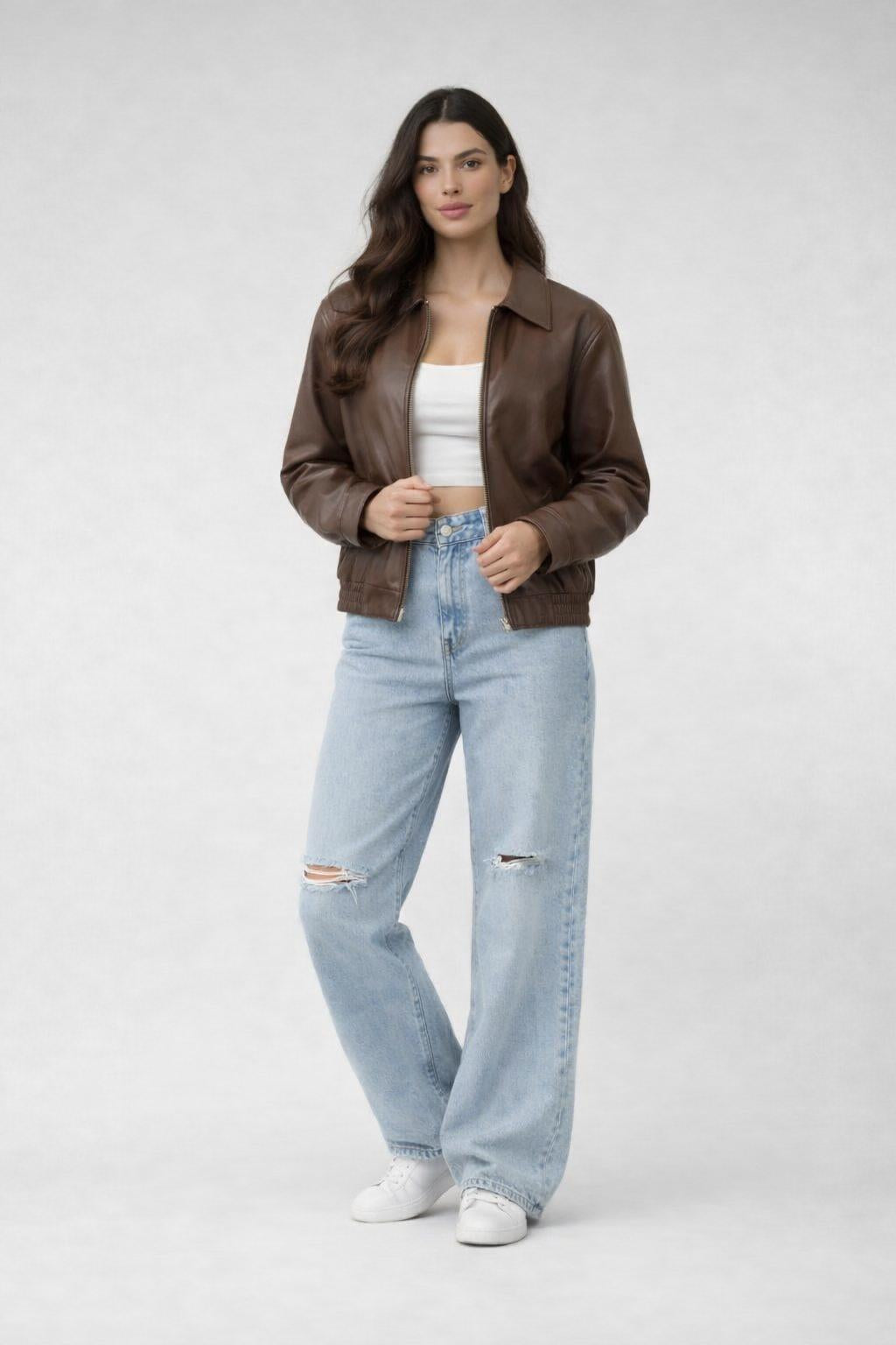 Vegan Leather Jacket