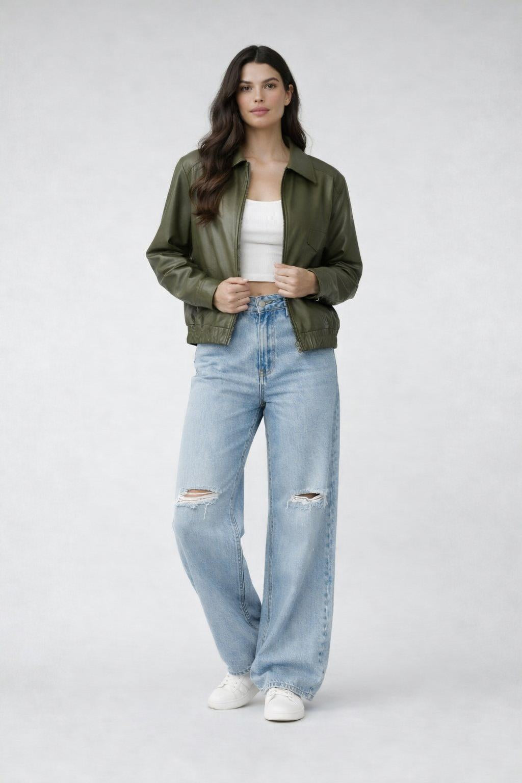 Vegan Leather Jacket