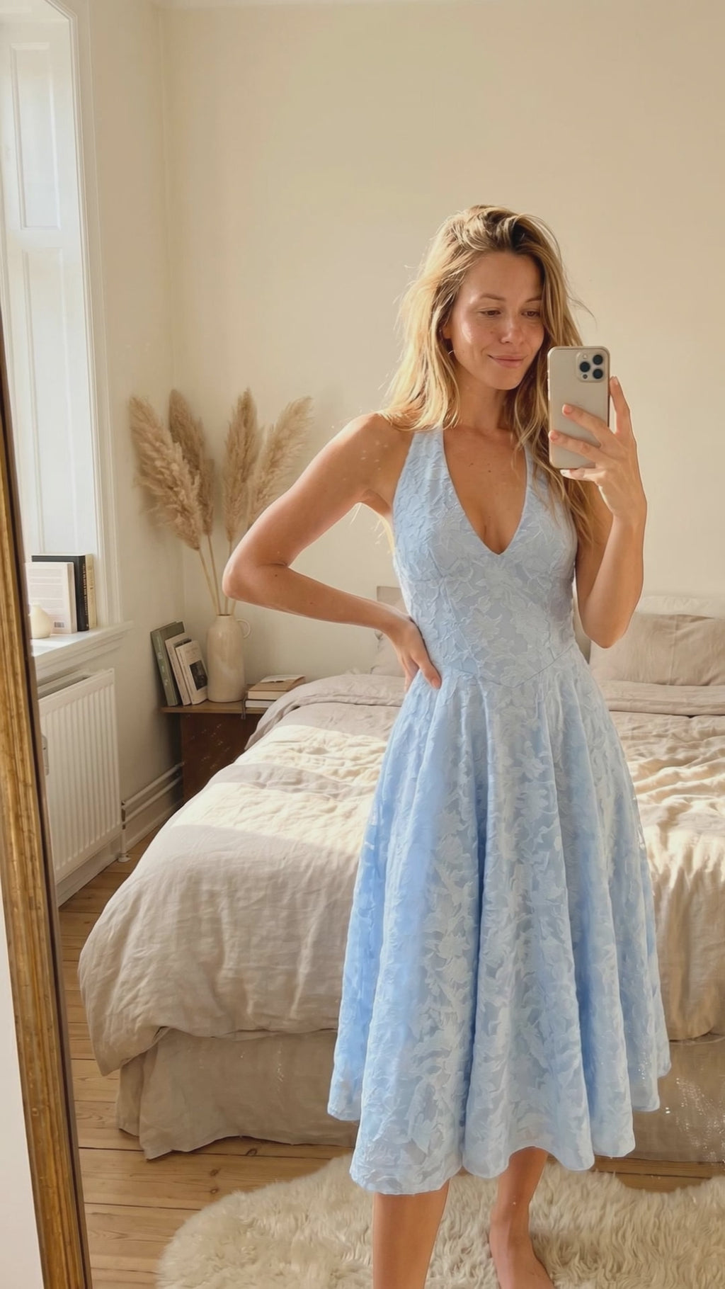 Fold Line Dress